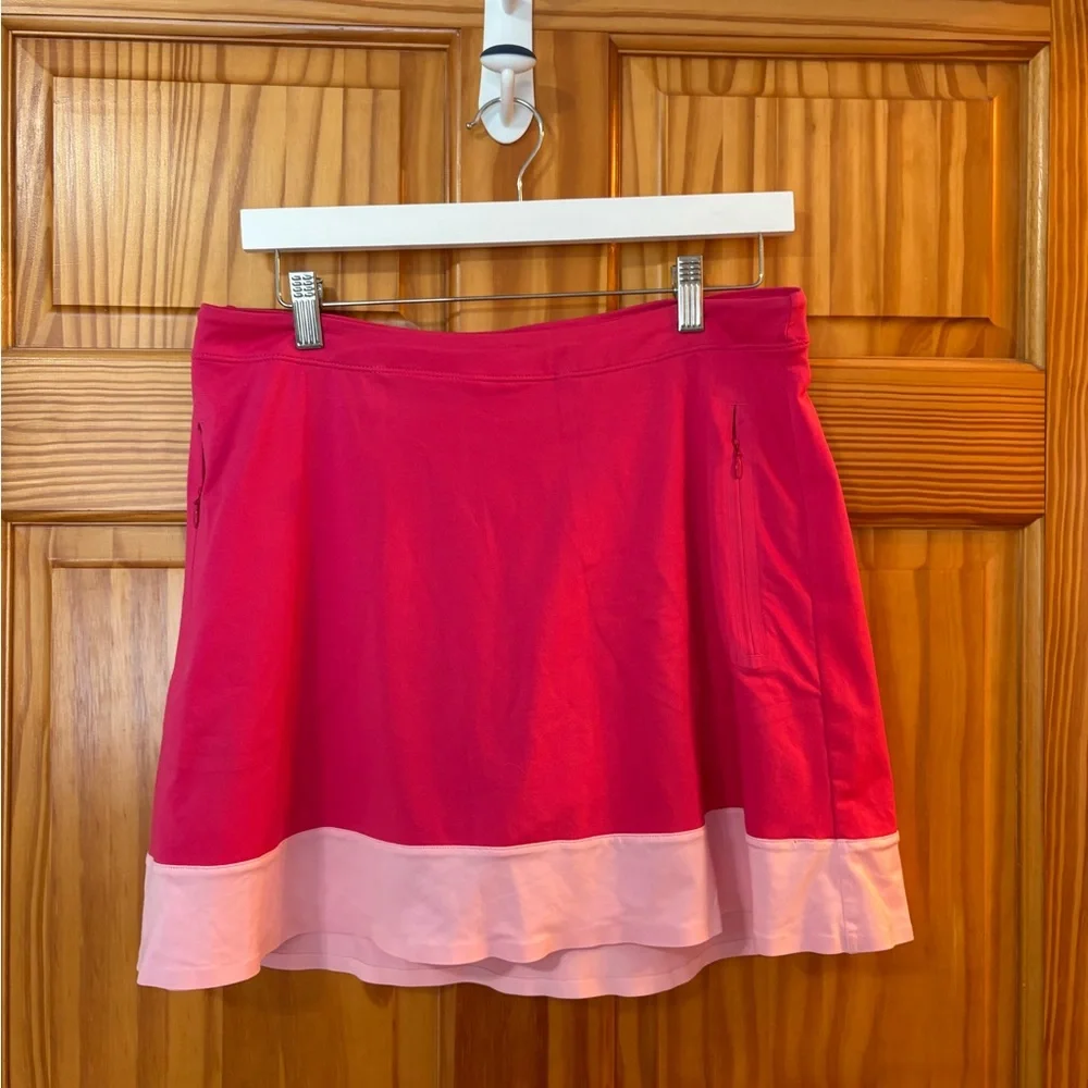 Nike Golf Tour Performance Size Medium Pink Athletic Skort Skirt - Picture 6 of 6
